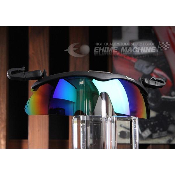 SEEDNEW シーズニュー クリップオン サングラス レインボーミラー S-SUN-RA