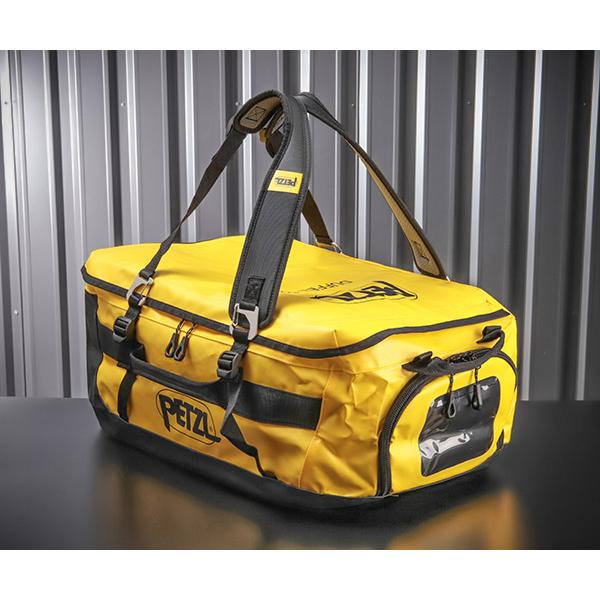 日本正規品 ペツル ダッフル 65 イエロー 大容量ギアバッグ 容量65L (S045AA00)(3...