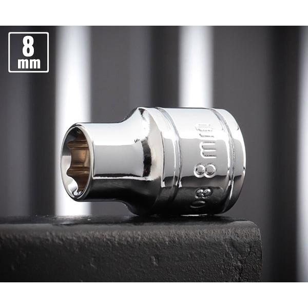 【ワケあり特価品】(状態A) シグネット 12308-S99-00001 (3/8SQ)ソケット(6...