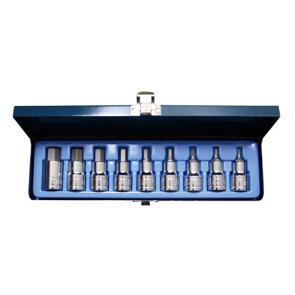 シグネット 1/2DR 9PCS ヘックスビットソケットセット ケース付 (23899)(47128...
