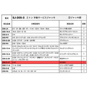 [メーカー直送品] マサダ ガレージジャッキS...の詳細画像1