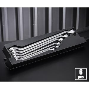 KTC ロングめがねレンチ6本セット SK006M-SD(M5-0810,1012,1214,1417,1719,2224)