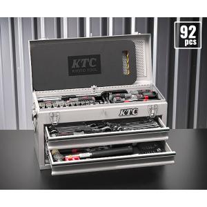 KTC 【特典付】KTC スタンダードセット[66点] ネイビー 工具セット 差