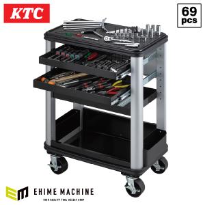 KTC 工具セット チェストタイプ インチサイズ 9.5sq 54点 SK3542BXR