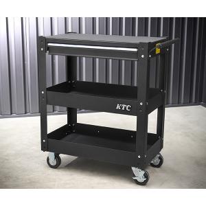 KTC ツールワゴン SKX2613 レッド 収納 ツール 作業台 引出し付 京都