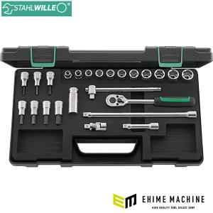 (未使用･未開封品)　スタビレー 3/8SQソケットレンチセット ES 456/16/6 p1m72rm スタビレー 3/8sq ソケットレンチセット 45/41/9 STAHLWILLE | WORLD