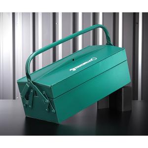 さんかく山の空中はしご♪3つセット TRUSCO中山 TRUSCO トラスコ 3段式工具箱 352x220x343 ブルー GT-350