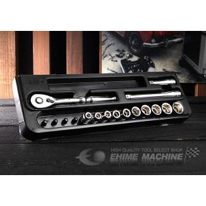 TONE（トネ） ソケットレンチセット 6角タイプ 差込角6.35mm 25点