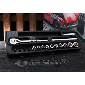 TONE（トネ） ソケットレンチセット 6角タイプ 差込角6.35mm 25点