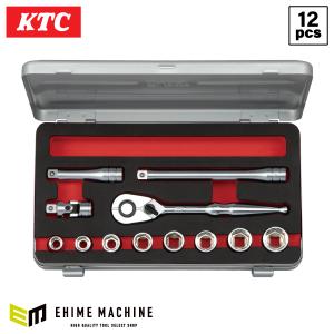tk992専用 KTC KTC TB312A 9.5sq.ソケットレンチセット 12点セット 六角ソケット