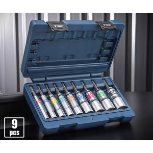 TOP ETS-824S トップ工業 電動ドリル用 9本組
