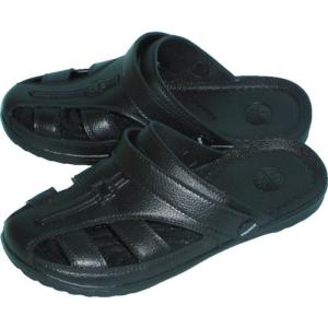 TRUSCO 制電サンダル L ブラック ANSLBK トラスコ