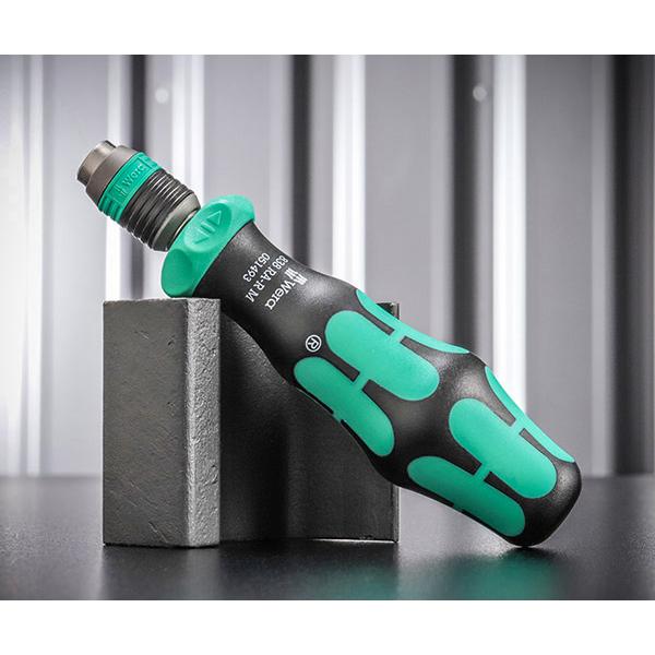 日本正規品 Wera 051493 838 RA-R M 1/4HEX ビットラチェットドライバー ...