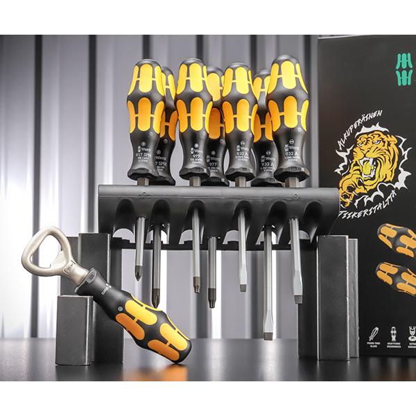 [26SS新商品] 日本正規品 Wera 貫通ドライバーセット 7本組 タイガー 数量限定 フィンラ...