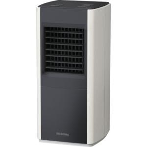 IRIS 296269 スリムセラミックファンヒーター人感センサー付き グレー