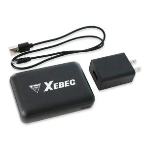 P5倍UP中 ジーベック モバイルバッテリーセット ブラック 161 XEBEC