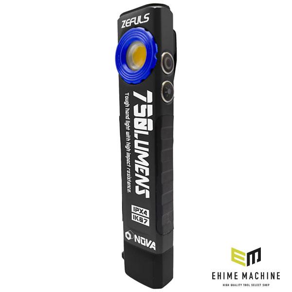 ゼフルス ハンディライト NOVA 750lm USB Type-C充電 高演色CRI90 (ZA-...