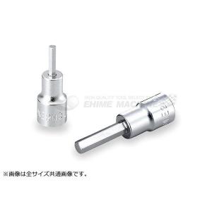 TONE トネ 6.3sq. ヘキサゴンソケット 6mm 2H-06 【ネコポス対応】｜エヒメマシン 2号店