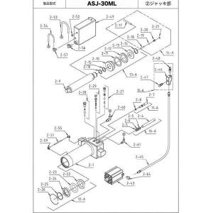 [メーカー直送品] マサダ ASJ-30ML用パーツ【PTエルボ 2-61】 30ML-2-61｜ehimemachineyshop