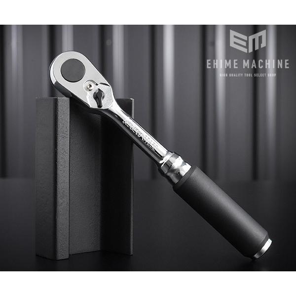 コーケン Z-EAL 9.5sq. ラチェットハンドル 差込角9.5mm 全長178mm 3725Z...