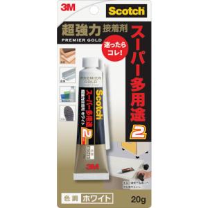 プレミアゴールド 20g ホワイト 3M 超強力接着剤