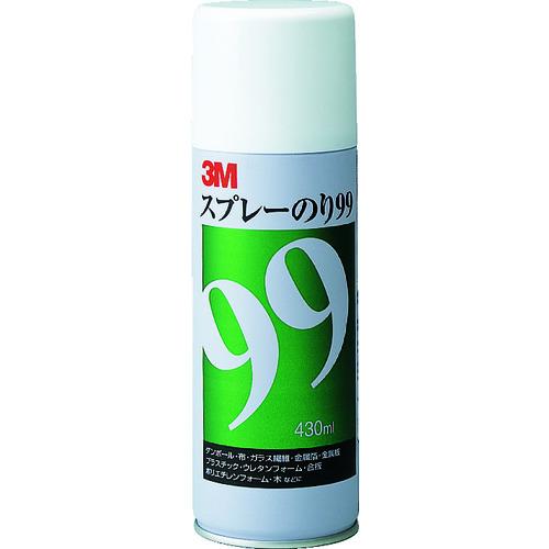 3M スプレーのり99 粗面対応・強力接着 430ml 乳白色 S/N99 スリーエム