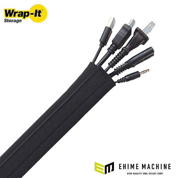 Wrap-It 400-SHL-48BL ケーブルスリーブHook&amp;Loop 48 ラップイット