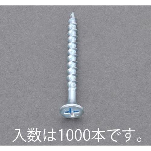 エスコ 3.8x25mm コーススレッド(1000本) EA949FG-1 ESCO