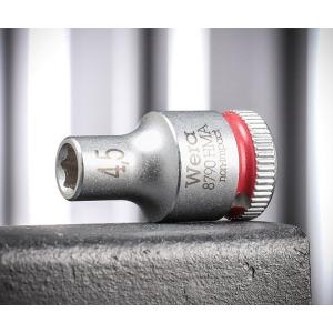 Wera社 Wera 003502 サイクロップラチェット用ソケット 1／4 4．5mm