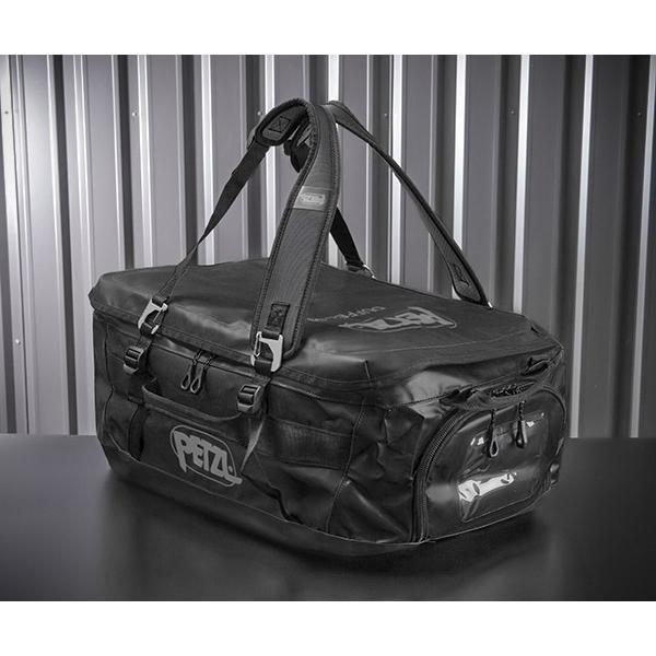 日本正規品 ペツル ダッフル 65 ブラック 多機能ギアバッグ 容量65L (S045AA02)(3...