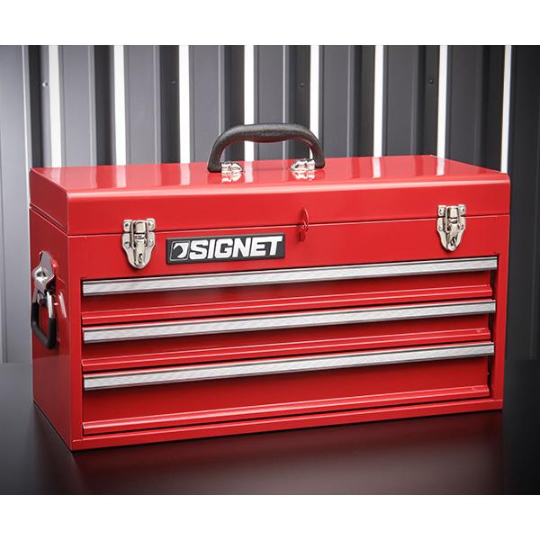 SIGNET ツールボックス レッド SIG54397 シグネット 赤 工具箱 整理 収納 ツールボ...