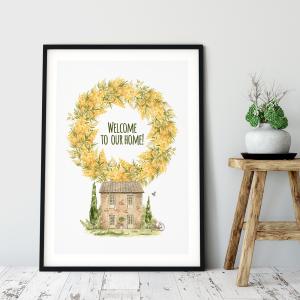 オリジナル　北欧ポスター アート 北欧 ポスター おしゃれ A4 A3 B3 A2 B2 A1 B1 元気が出る