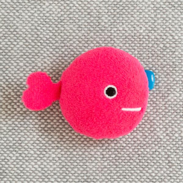 きんぎょがにげた ぬいバッジ きんぎょ 金魚 金魚が逃げた 五味太郎 グッズ