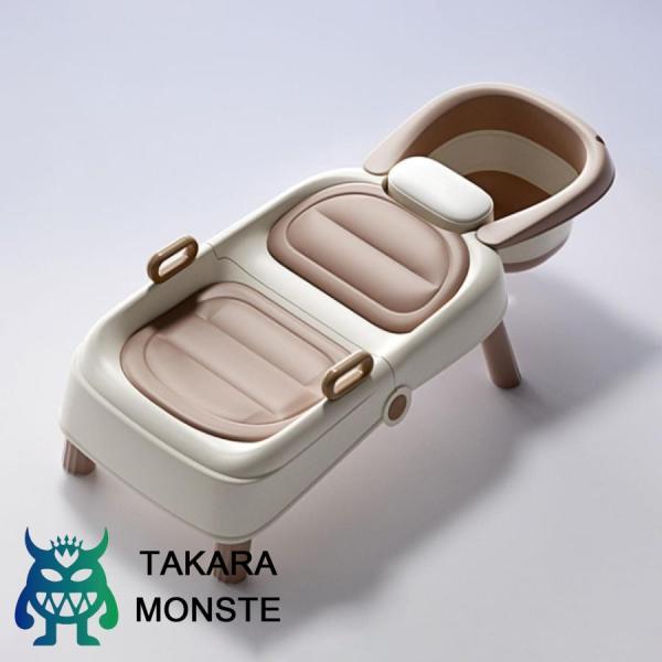 シャンプーチェア シャンプー洗髪器 折りたたみシャンプーチェア 子供用洗髪椅子 妊婦シャンプー椅子 ...