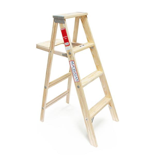 【送料無料】【代引き不可】Michigan Ladder Company / Wood Step L...