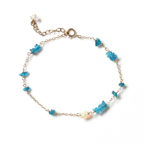 cocozelle（ココゼル） / COB-05 apatite ブレスレット - アパタイト レデ...