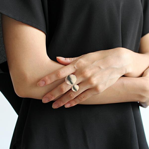 su（スウ） / ocisvrgdc01 ORCI シルバーライン ディスクリング レディース 指輪...