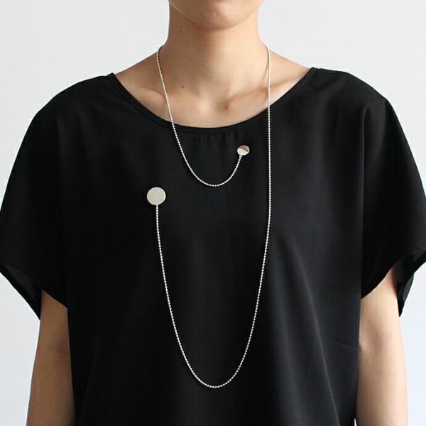 su（スウ） / ocisvncdc02 ORCI シルバーライン ディスクネックレス レディース ...