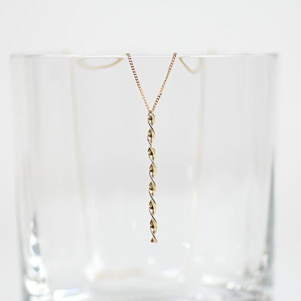 siki (シキ) / SK-N09-K18YG / ゴールドスクリューネックレス