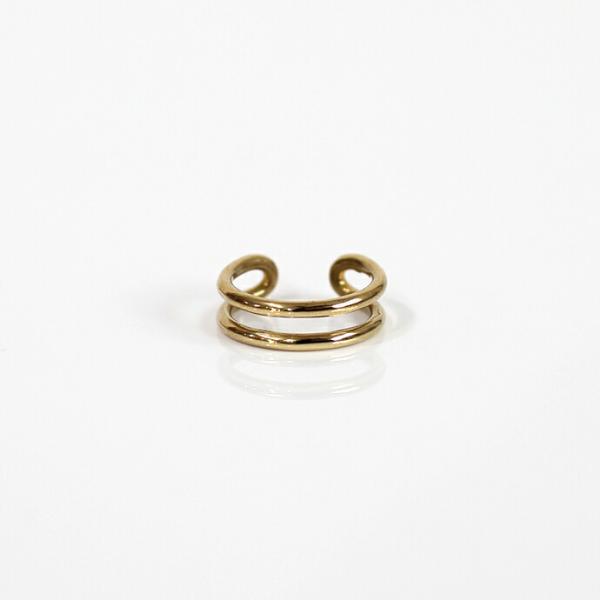 UNKNOWN. (アンノウン) / U024 MORTISE リング S - 真鍮 レディース メ...