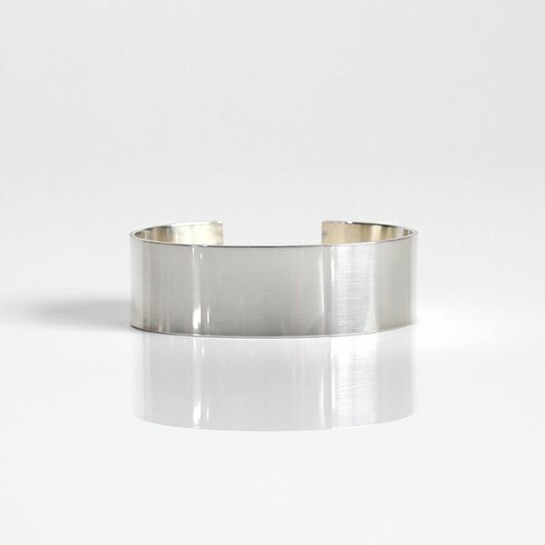 UNKNOWN. (アンノウン) / silver950 U219 FLAT バングル 20mm -...