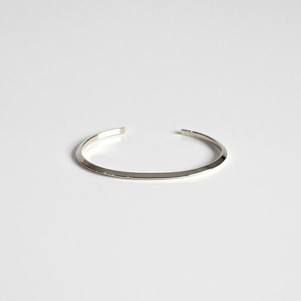 UNKNOWN. (アンノウン) / silver950 U221 SLOPE バングル 2.5mm...