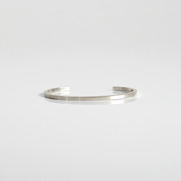 UNKNOWN. (アンノウン) / silver950 U225 SQUARE バングル 2.5m...