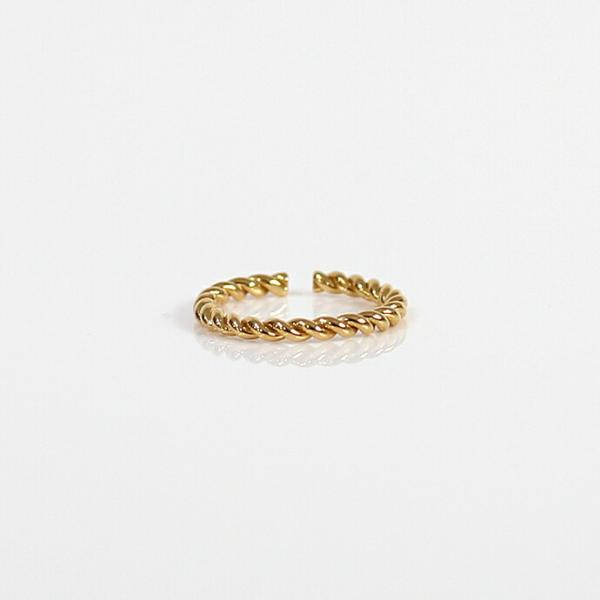 UNKNOWN. (アンノウン) / Goldplate U509 TWIST リング M - ゴー...