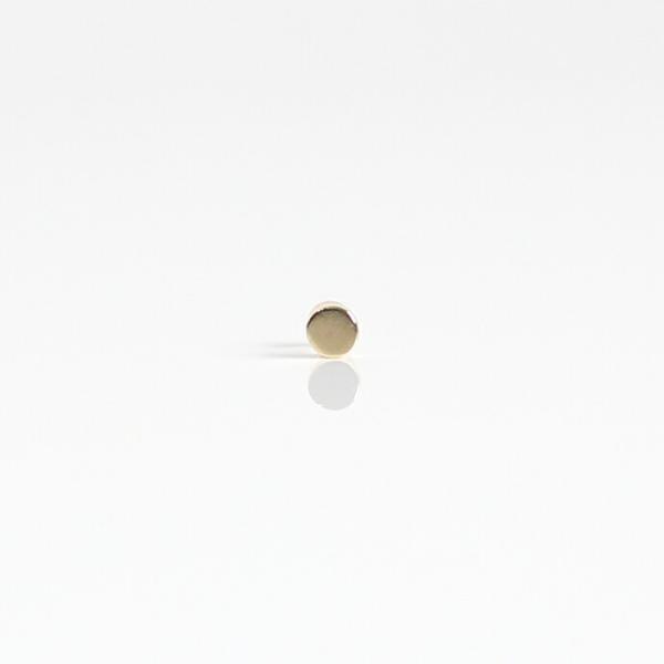 UNKNOWN. (アンノウン) / k10 U313 CIRCLE ピアス - ゴールド (片耳タ...