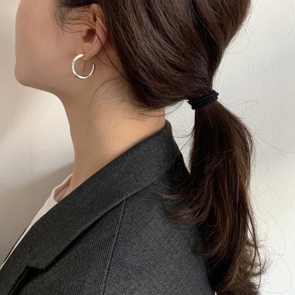 UNKNOWN. (アンノウン) / silver925 U340 CRASH2 ピアス - シルバ...