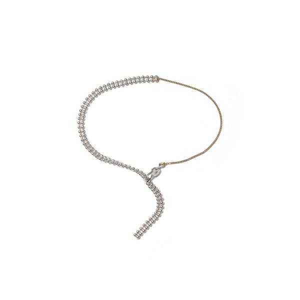 siki (シキ) / SK-B01-K10YG-SV / silver k10 バイカラー スルー...