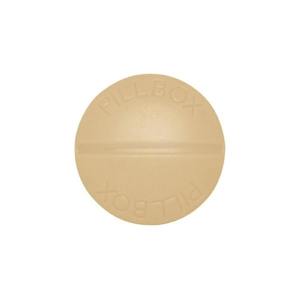 Tablet Pill Box - Beige タブレットピルボックス ベージュ