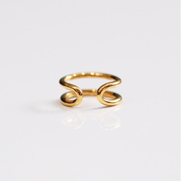 UNKNOWN. (アンノウン) / Goldplate U412 MORTISE イヤーカフ M ...