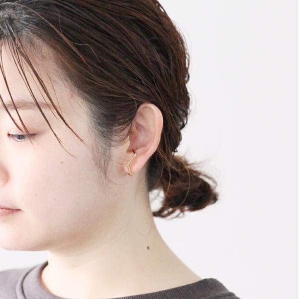 siki (シキ) / NNK-EC01LL-SVGP / 七角形イヤーカフ - ゴールド LL